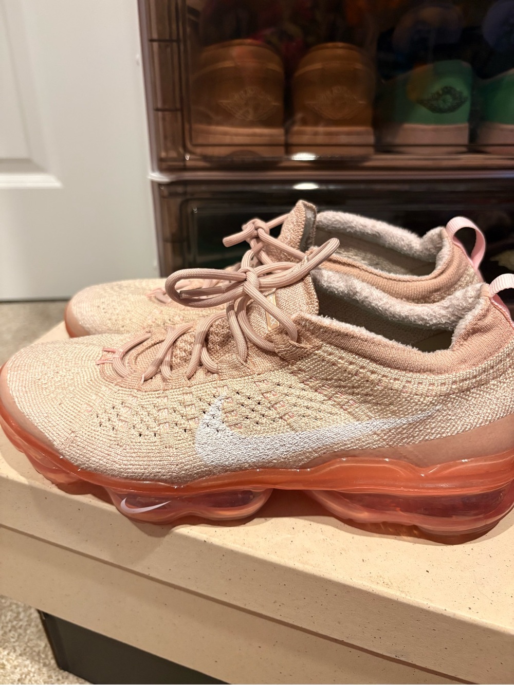 Women’s Nike VaporMax Pale Pink, Coral